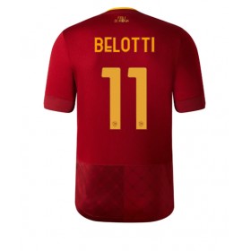 Herren Fußballbekleidung AS Roma Andrea Belotti #11 Heimtrikot 2022-23 Kurzarm